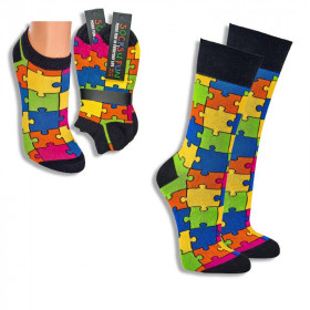 Lot chaussette puzzle - lot...