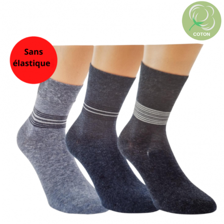 3 Paires de chaussettes de travail et de randonnée 47/50