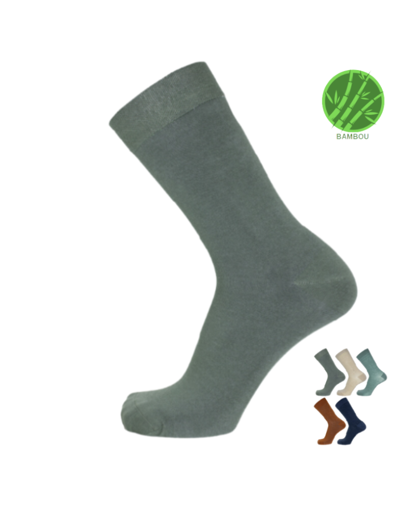 Chaussettes en fibre de bambou femme ultra douces