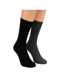 Chaussettes sans élastique grandes tailles - Lot de 2 paires