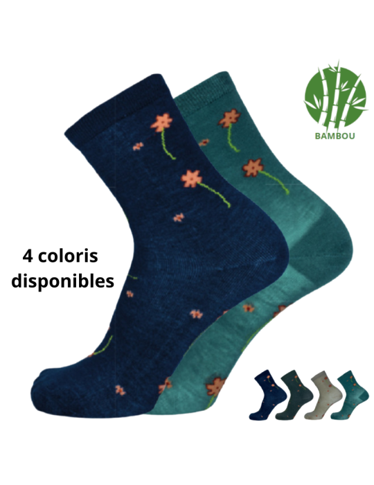 Chaussettes bambou sans coutures