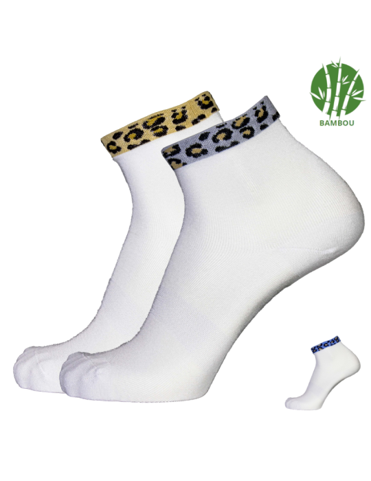 Socquettes bambou  - Lot de 2 paires