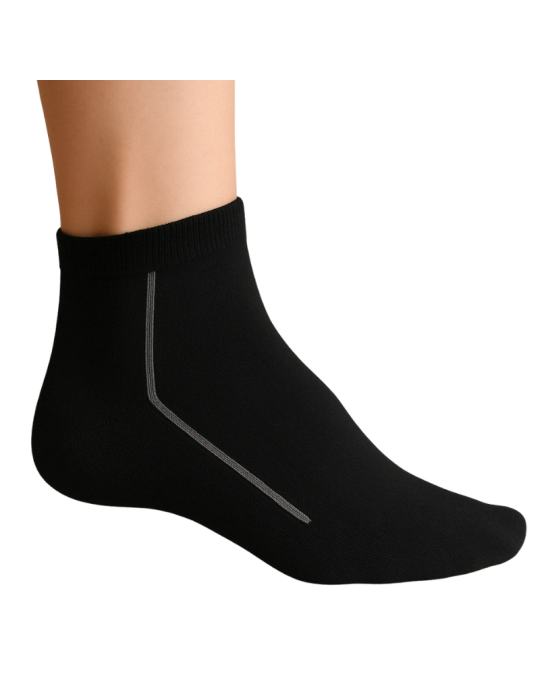 Chaussettes invisibles en bambou - Lot de 3 paires