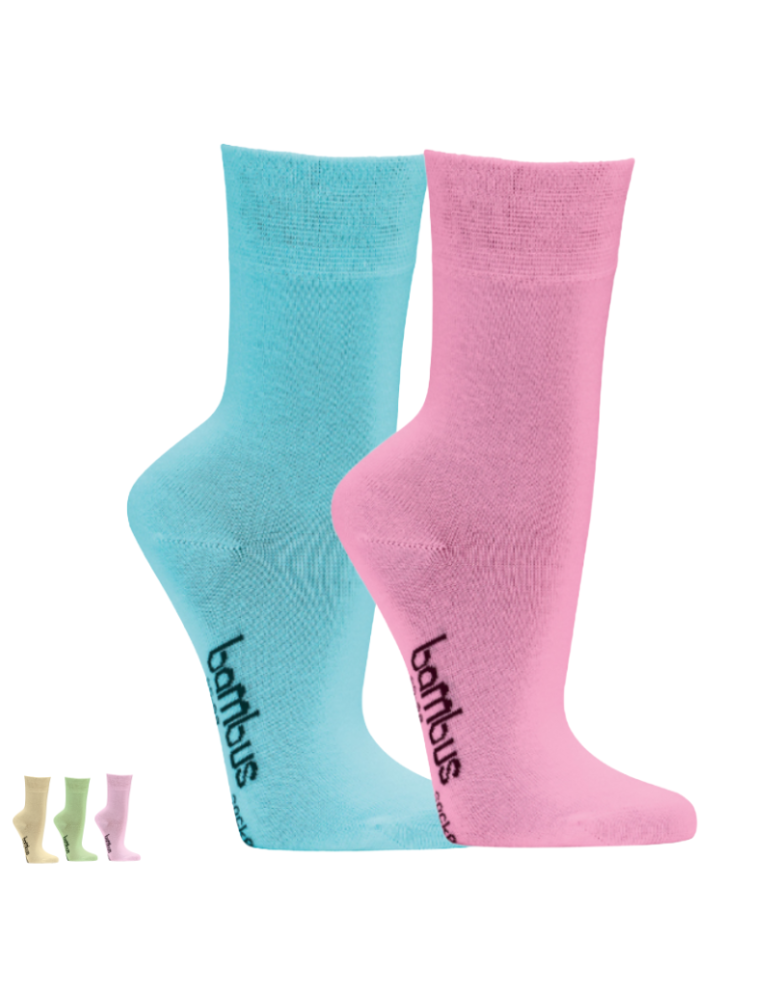 Chaussettes en bambou sans élastique