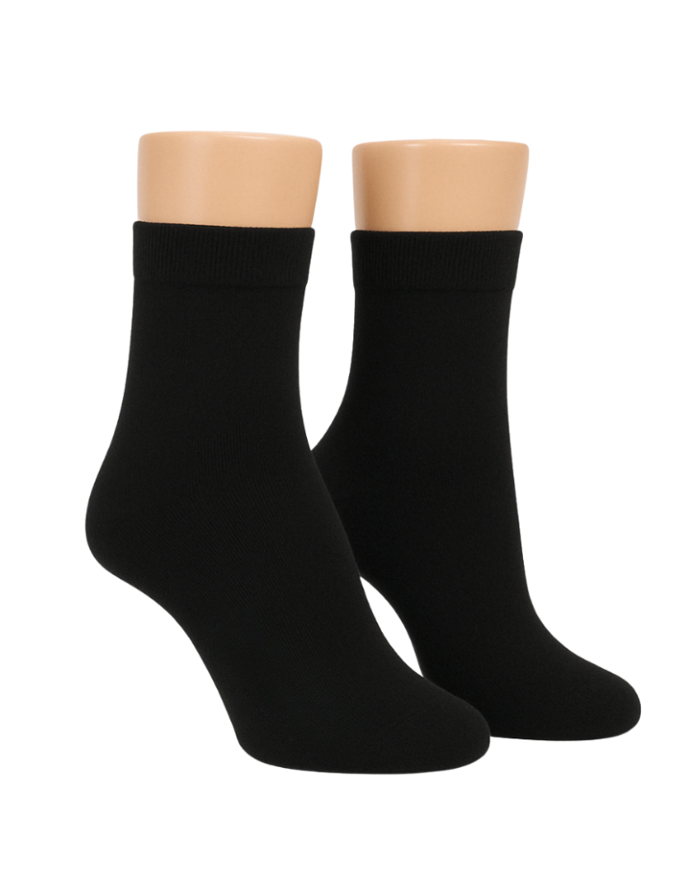 Socquettes en bambou sans élastique - Lot de  3 paires