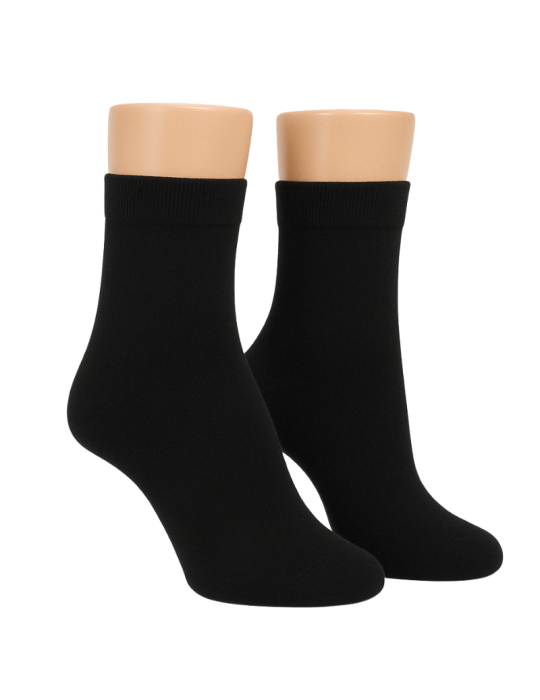 Socquettes en bambou sans élastique - Lot de  3 paires