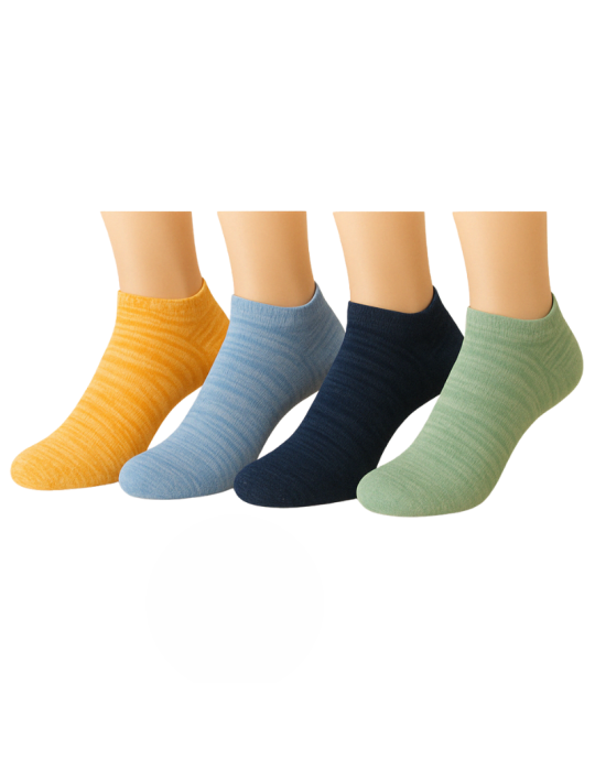 Socquettes de sport en coton - Lot de 2 paires