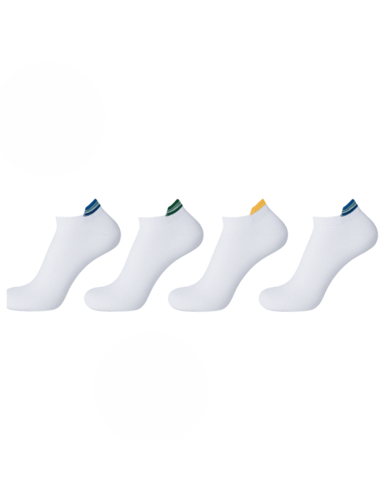 Chaussettes invisibles en coton - Lot de 3 paires