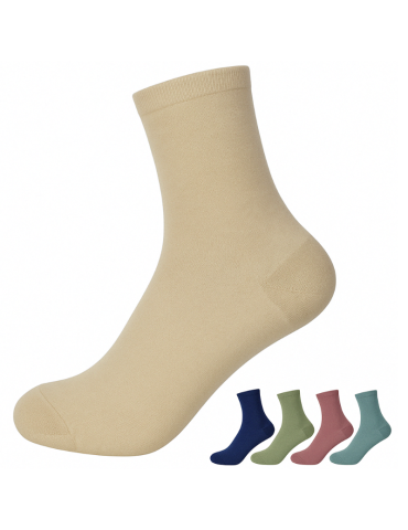 Chaussettes en bambou sans couture - Lot de 2 paires