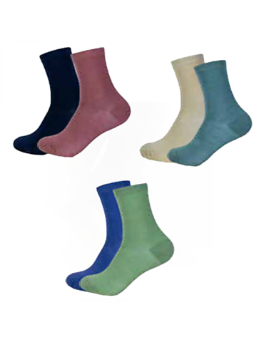 Chaussettes en bambou sans couture - Lot de 2 paires 2