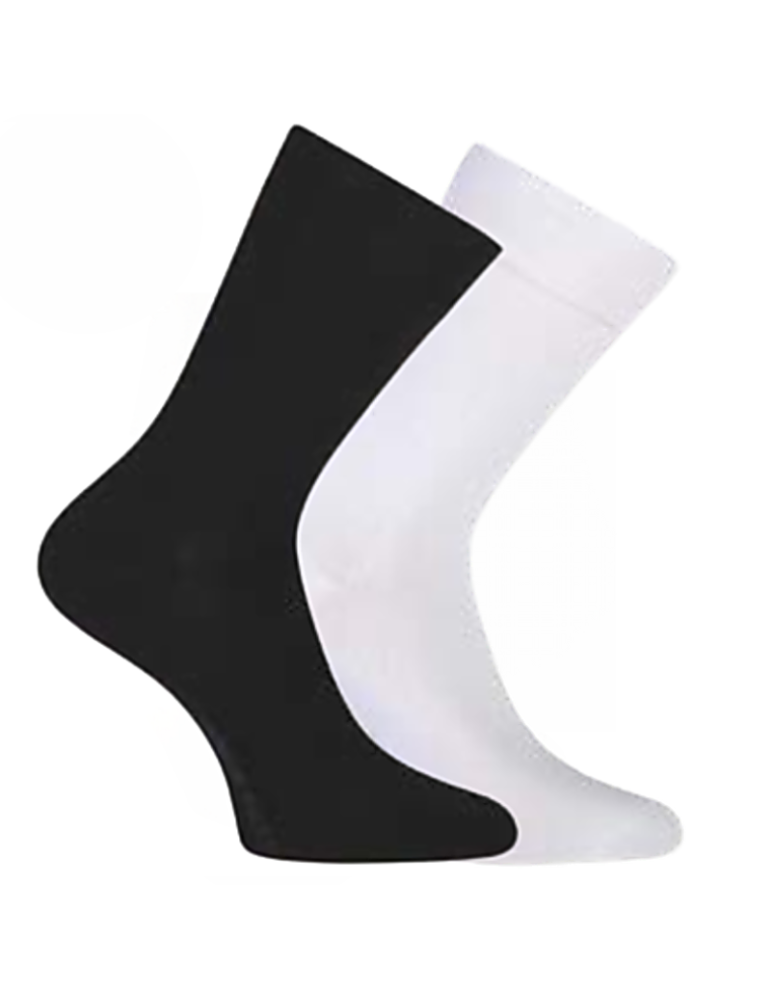 Chaussettes bambou sans élastique - Lot de 3 paires