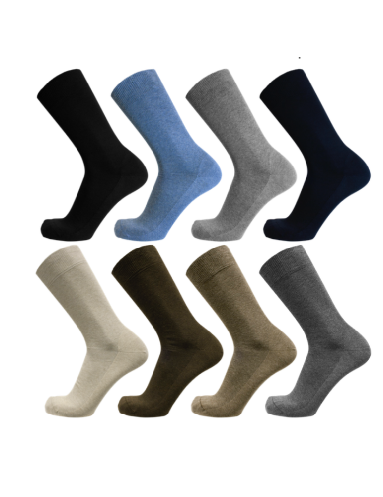 Chaussettes de ville sans coutures - lots de 3 paires