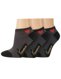 Chaussettes invisibles en bambou - Lot de 3 paires
