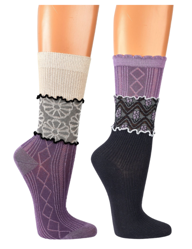 Chaussettes en coton - Lot de 2 paires