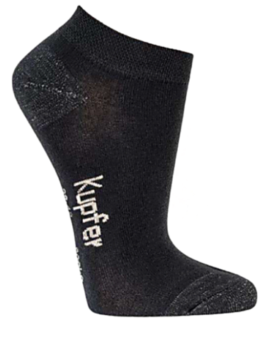 Chaussettes invisibles en bambou avec cuivre - Lot de 3 paires 2