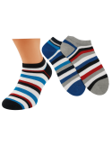 Chaussettes invisibles en bambou grandes tailles - Lot de 3 paires
