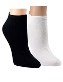 Chaussettes invisibles en coton - Lot de 4 paires
