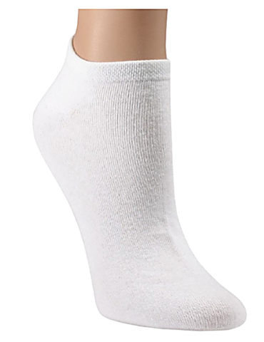 Chaussettes invisibles en coton - Lot de 4 paires 2