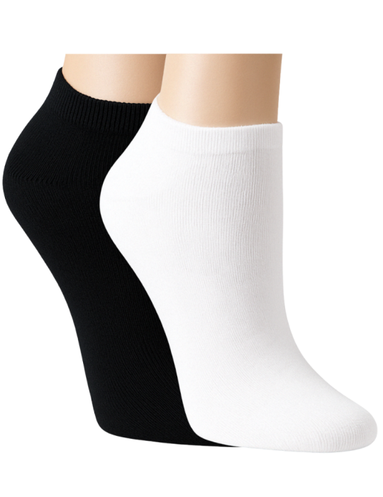 Chaussettes invisibles en coton bio - Taille : 47/50. Chaussettes invisibles en coton bio - Taille : 47/50.
