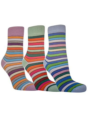 Chaussettes en bambou sans élastique - Lot de 3 paires