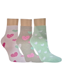Socquettes courtes en bambou - Lots de 3 paires