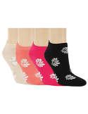 Chaussettes invisibles en coton - Lot de 3 paires