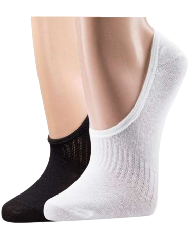 3 paires de chaussettes invisibles homme et femme en bambou 2