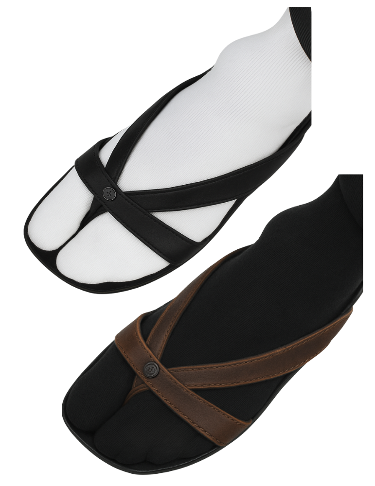 Chaussettes pour les tongs en bambou