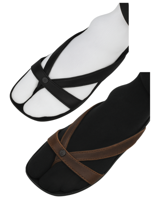 Chaussettes pour les tongs en bambou