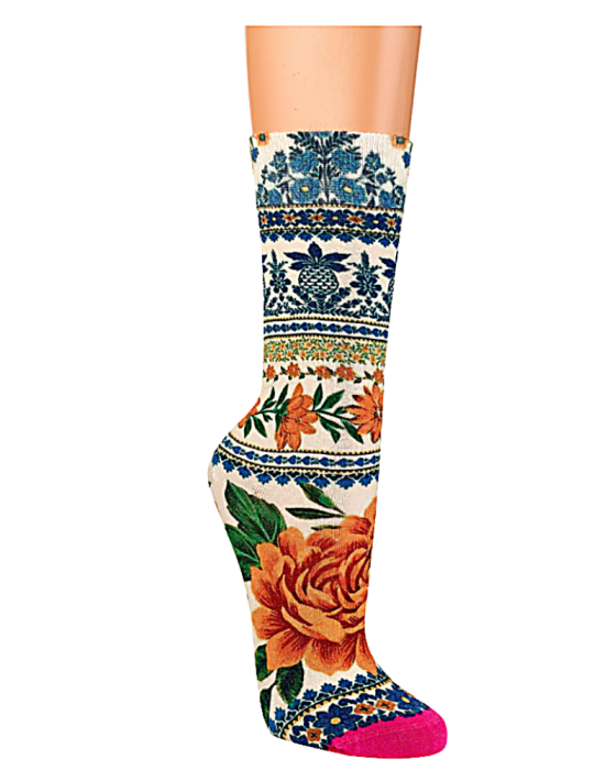 Chaussettes en bambou impression 3 D