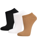2 paires de chaussettes courtes en fibres d'algues.