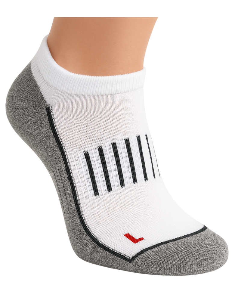 3 paires de chaussette invisible de sport mixte