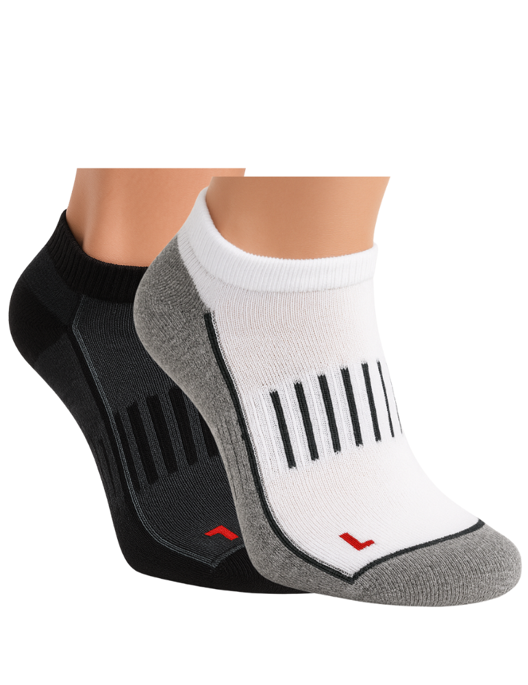 3 paires de chaussette invisible de sport mixte