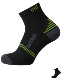 Socquettes de randonnée en bambou et coton peigné