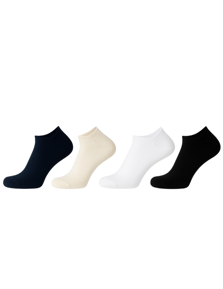 Chaussettes invisibles en bambou femmes - Lot de 2 paires Chaussettes invisibles en bambou femmes - Lot de 2 paires