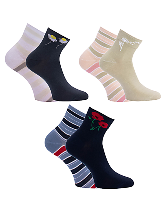 Socquettes en coton - Lot de 2 paires