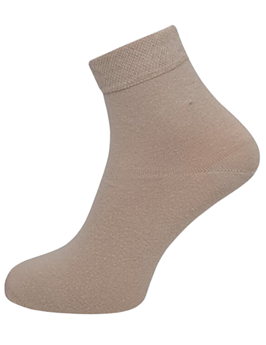 Socquettes sans élastiques coton homme