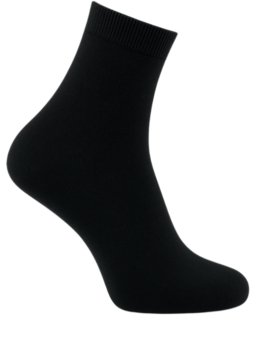 Socquettes sans élastiques coton homme
