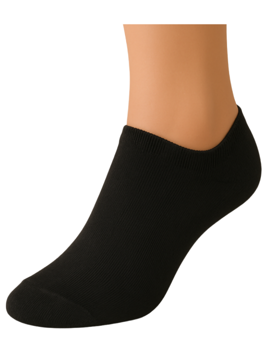 Chaussettes courtes en fibre de bambou - 3 paires