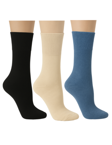 3 paires de chaussettes en Modal pour femmes. 2