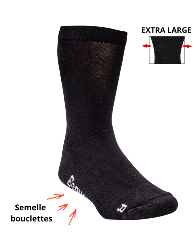 Chaussettes semelles bouclette pour diabétiques Chaussettes semelles bouclette pour diabétiques