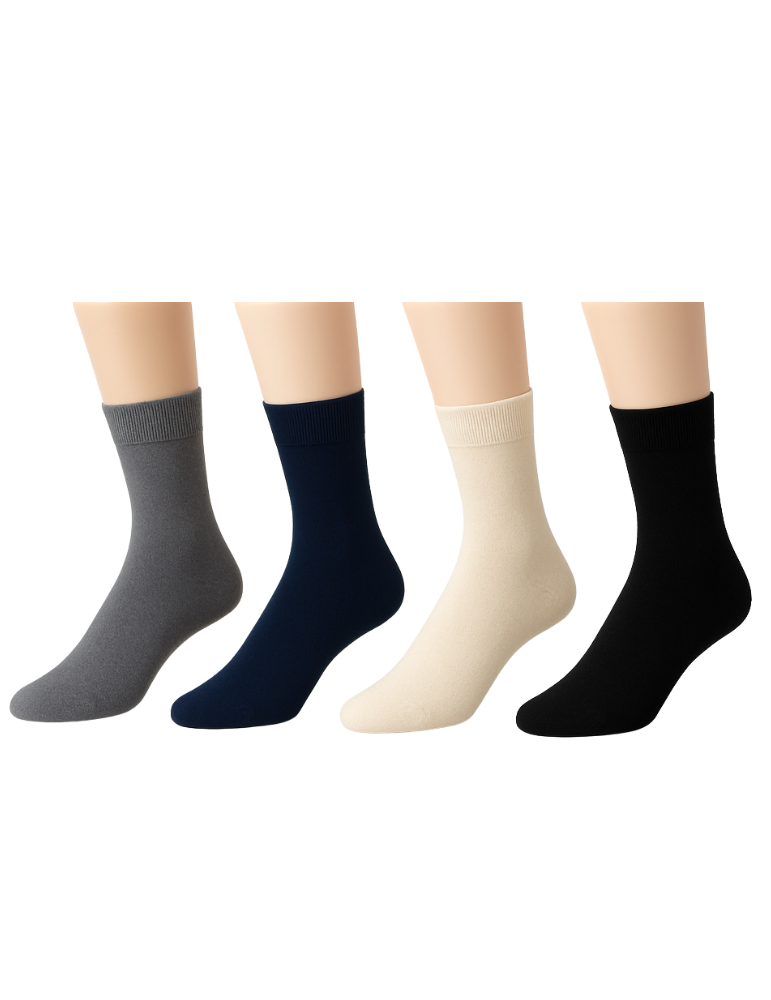 Chaussettes en coton Bio - lot de 2 paires