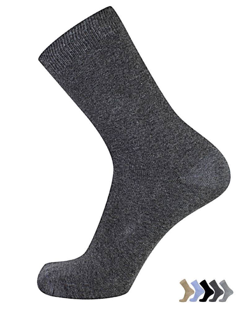 Chaussettes femme en coton Bio sans élastique - lot de 2 paires