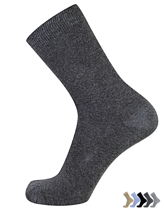 Chaussettes femme en coton Bio sans élastique - lot de 2 paires