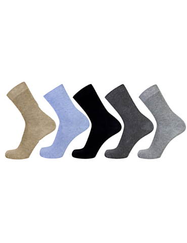 Chaussettes femme en coton Bio sans élastique - lot de 2 paires 2
