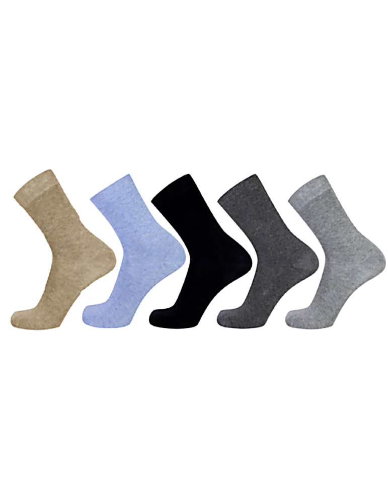 Chaussettes femme en coton Bio sans élastique - lot de 2 paires Chaussettes femme en coton Bio sans élastique - lot de 2 paires