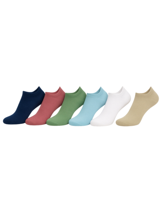 Chaussettes invisibles en bambou sans couture - Lot de 2 paires Chaussettes invisibles en bambou sans couture - Lot de 2 paires