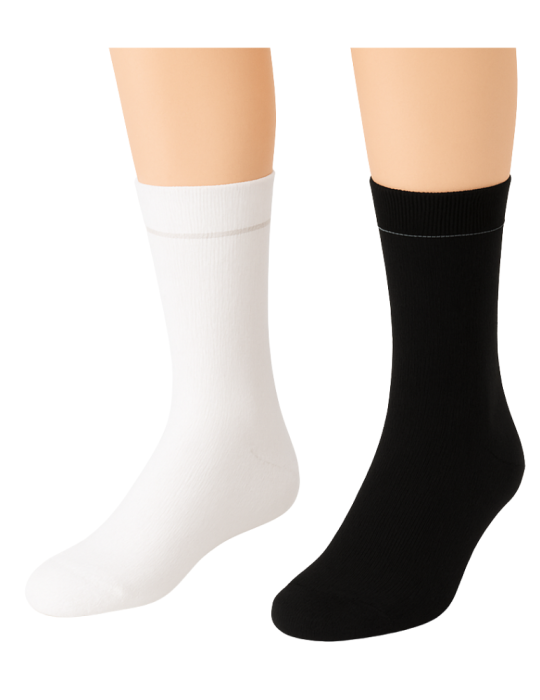 Chaussettes en coton  à la taille