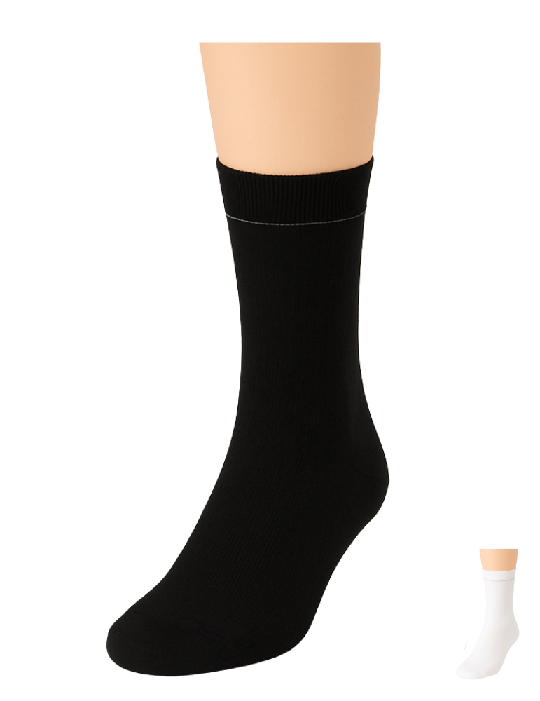 Chaussettes en coton  à la taille