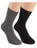 Chaussettes hiver en bambou - Lot de 2 paires